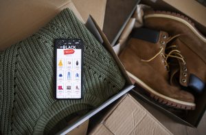 Smart phone with black Friday discount.